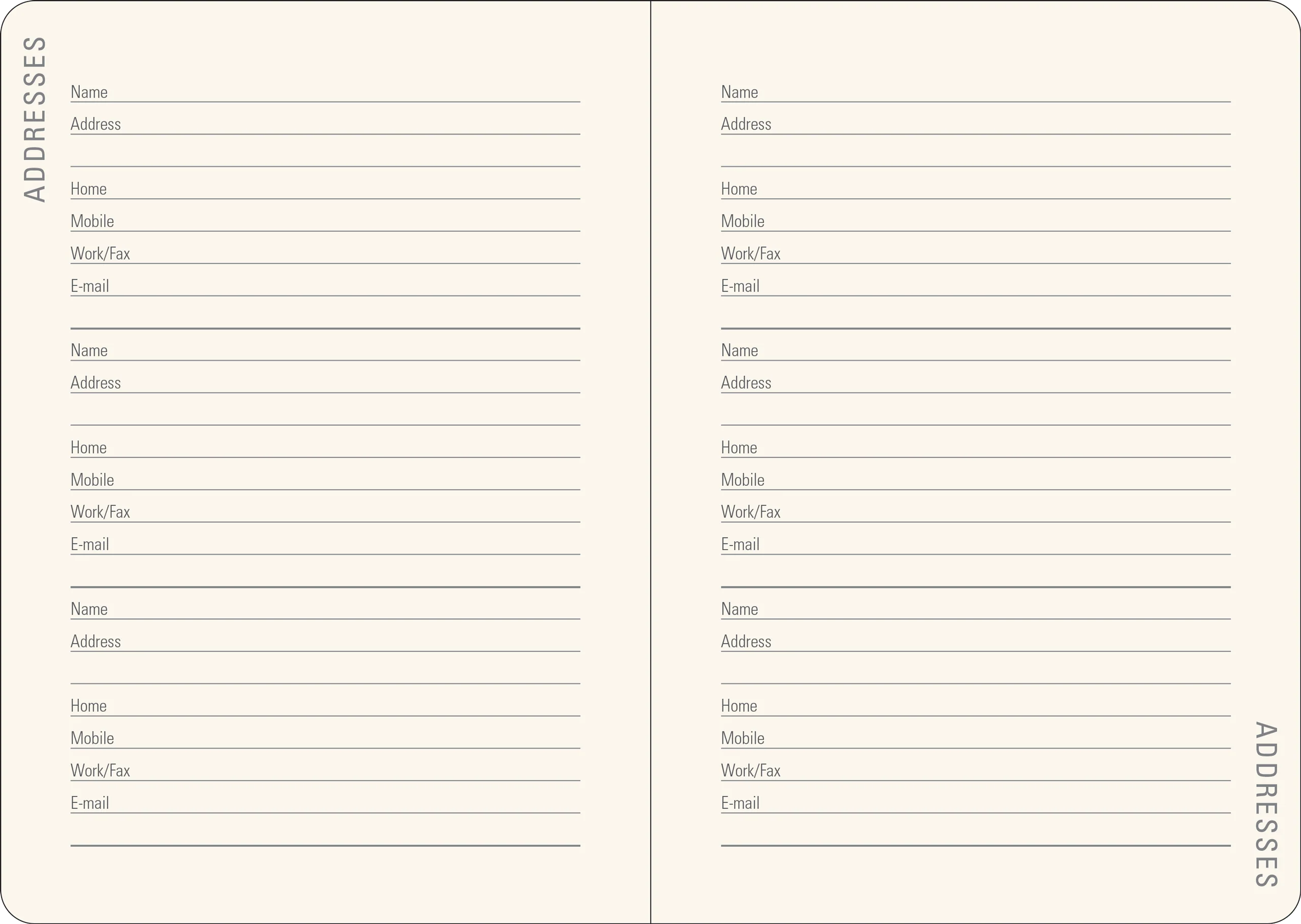 2025 Mushrooms Weekly Planner - Image 4