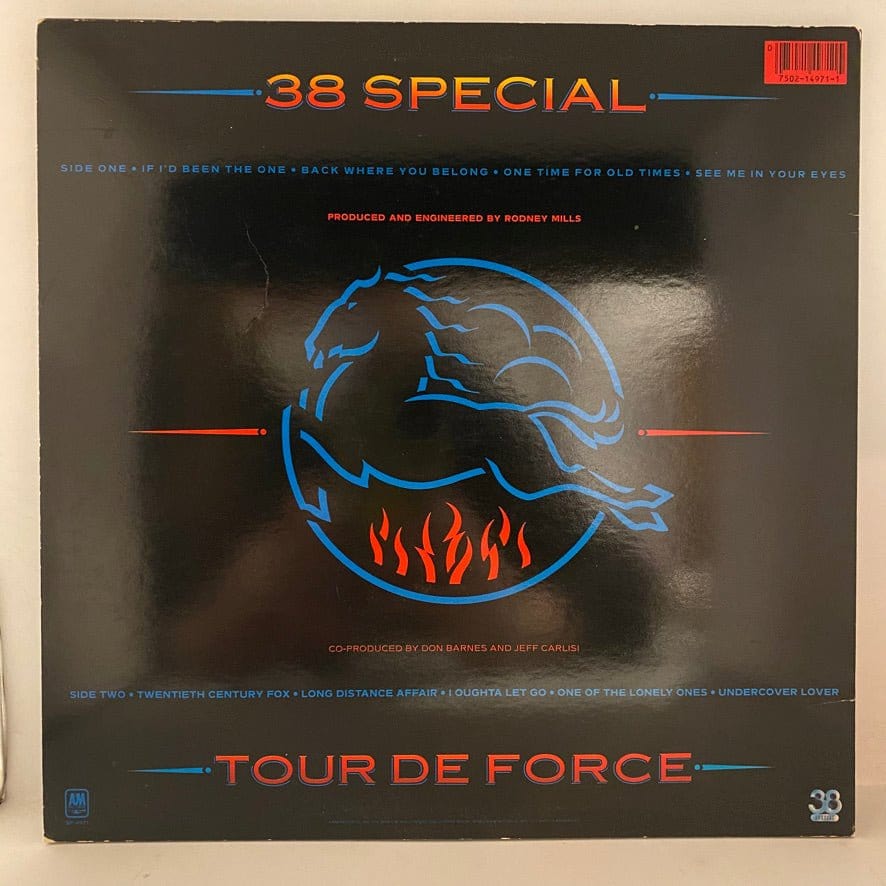 38 Special – Tour De Force LP USED VG+/VG - Image 2