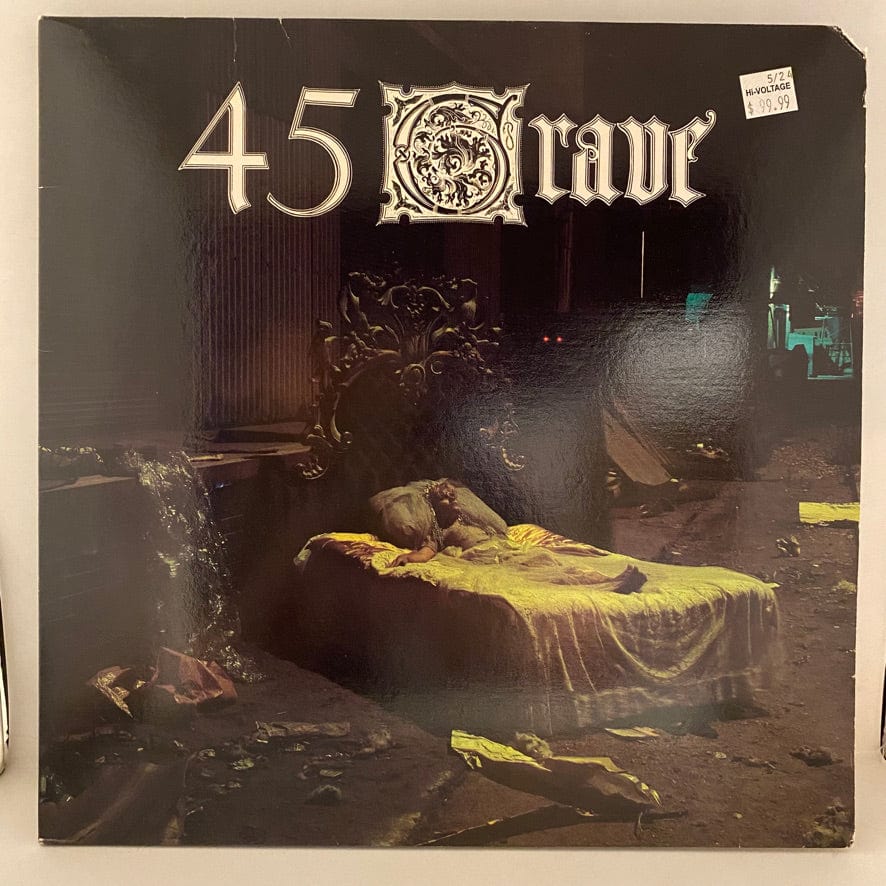 45 Grave – Sleep In Safety LP USED NM/VG+ Original 1983 Pressing