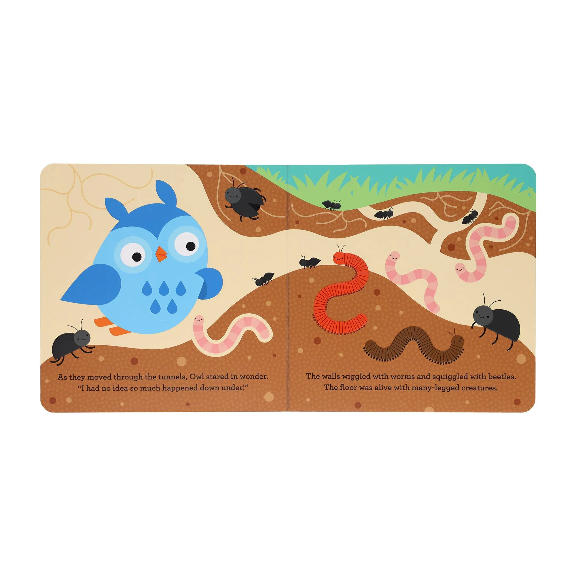 A Find and Feel Book: Down, Down, Under the Ground - Image 4