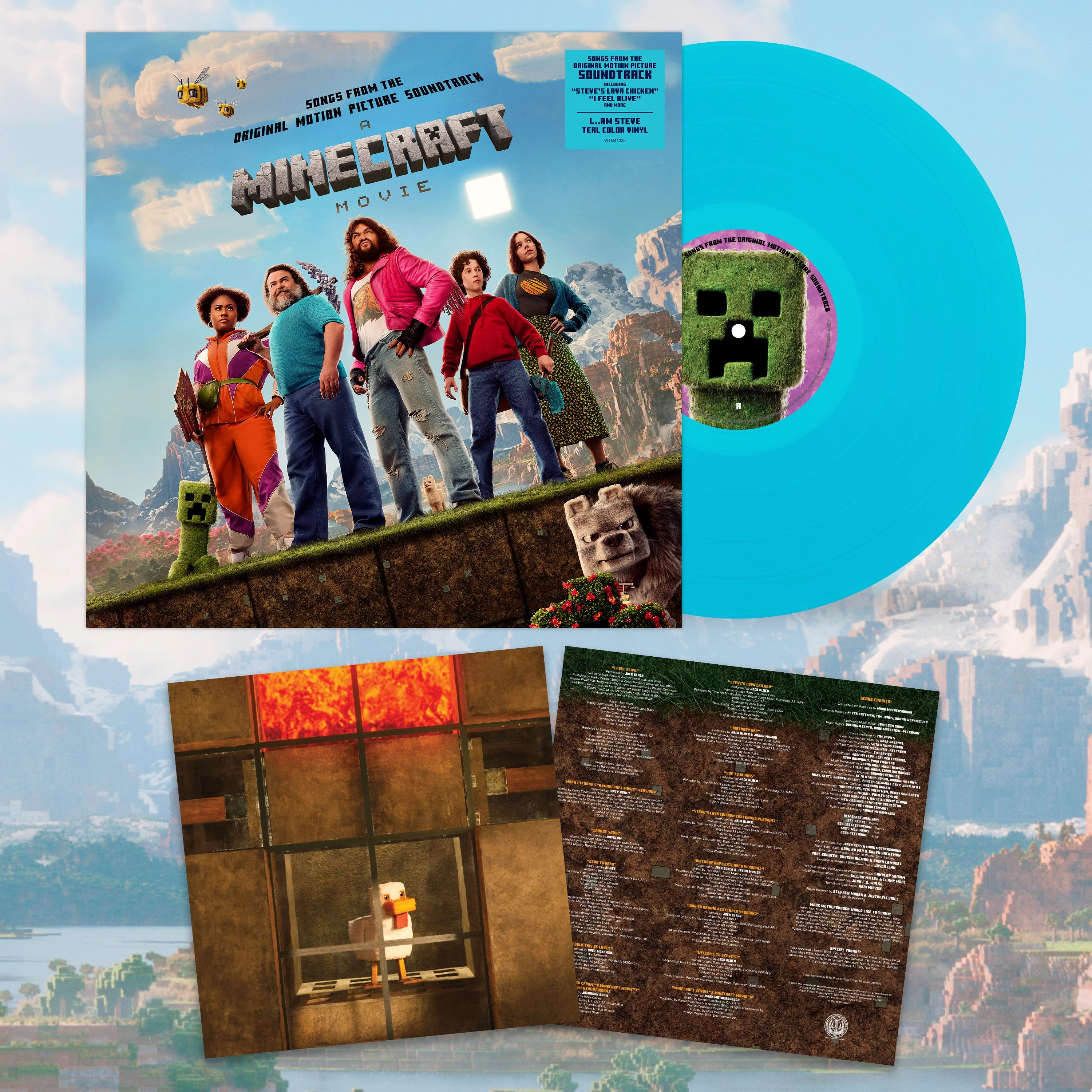 A Minecraft Movie (Songs from the Original Motion Picture Soundtrack) LP NEW