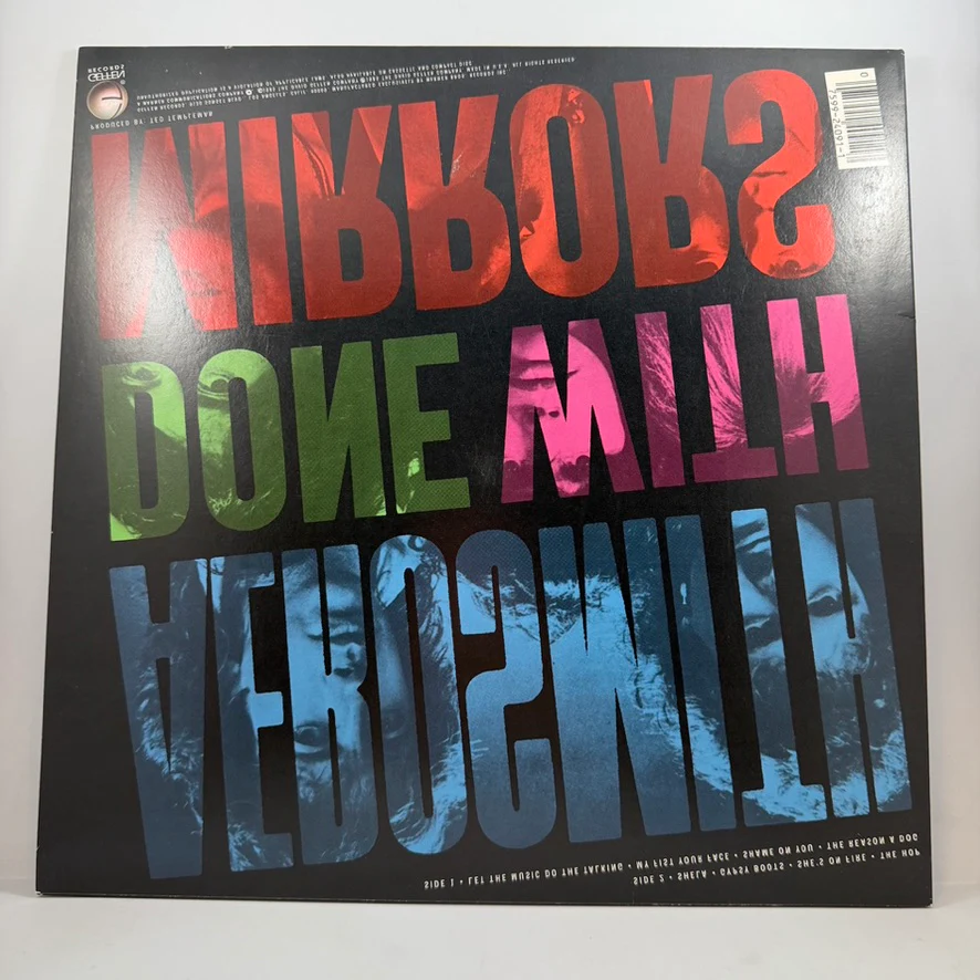 Aerosmith – Done With Mirrors LP USED Vinyl VG+/VG+ - Image 2