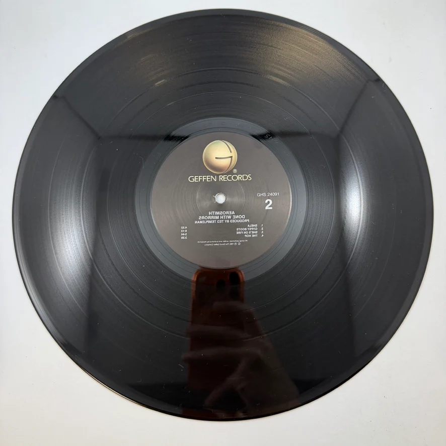 Aerosmith – Done With Mirrors LP USED Vinyl VG+/VG+ - Image 4
