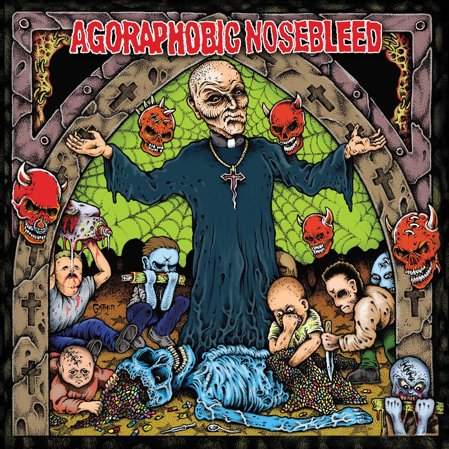 Agoraphobic Nosebleed - Altered States of America LP NEW