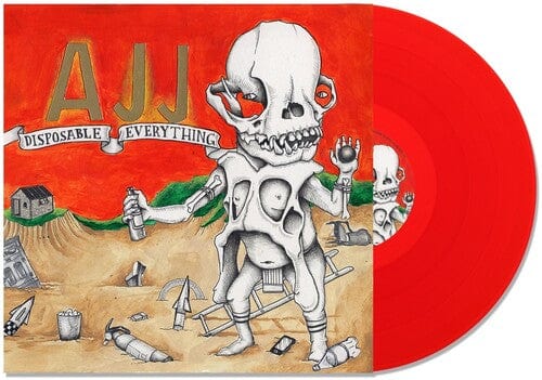 AJJ - Disposable Everything LP NEW RED VINYL