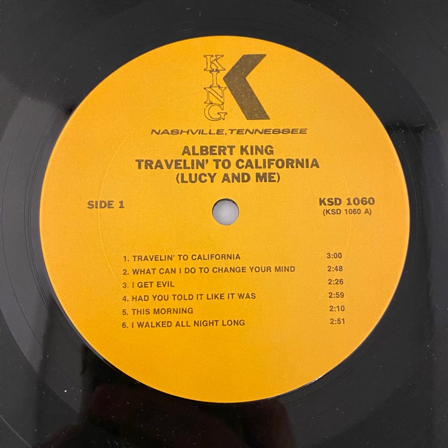 Albert King – Travelin' To California LP USED VG++/VG - Image 4