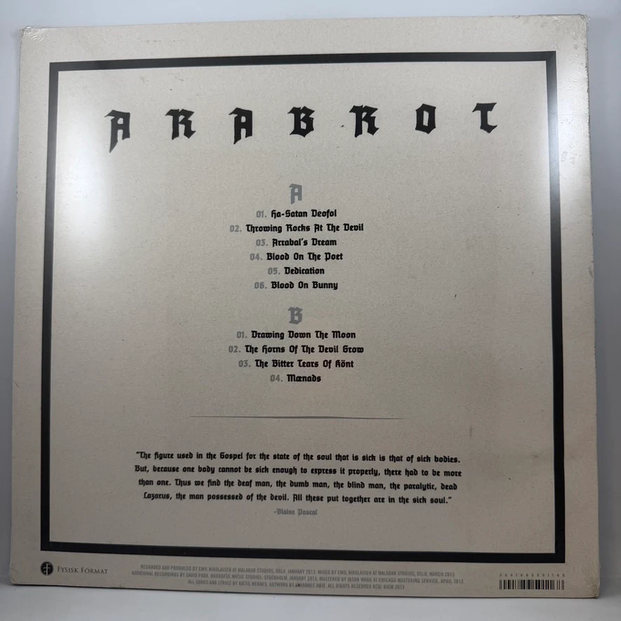 Arabrot – Arabrot LP NOS Vinyl Mint Still Sealed. - Image 2
