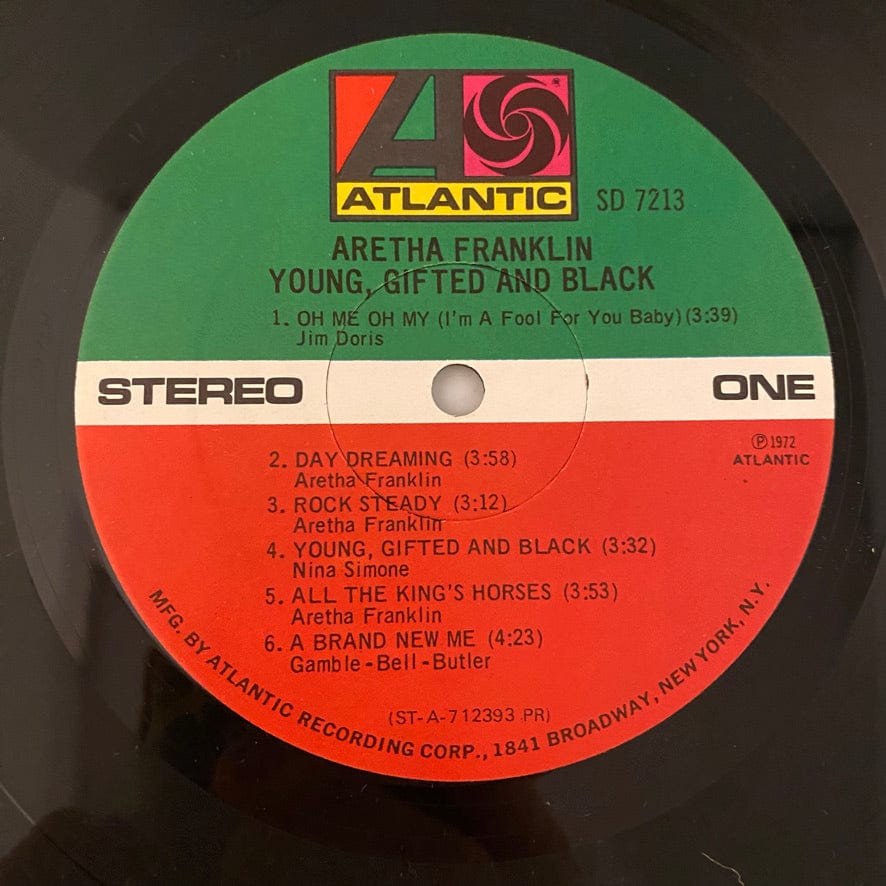 Aretha Franklin – Young, Gifted And Black LP USED VG++/VG+ 1972 Pressing - Image 5