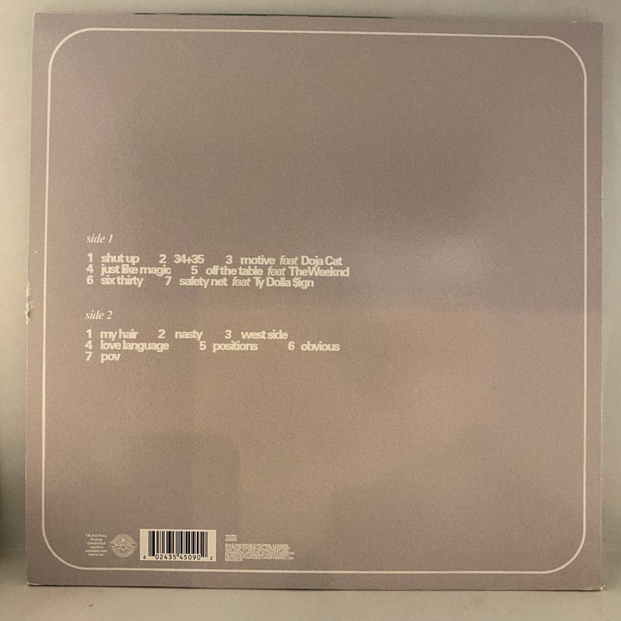 Ariana Grande – Positions LP USED VG++/VG Green Vinyl - Image 2