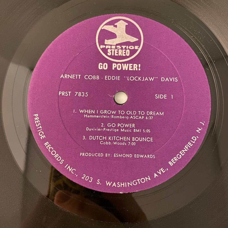 Arnett Cobb – Go Power! LP USED VG+/VG++ - Image 3