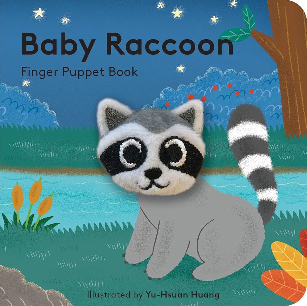 Baby Raccoon (Little Finger Puppet, 21) by Chronicle Books, Yu-Hsuan Huang