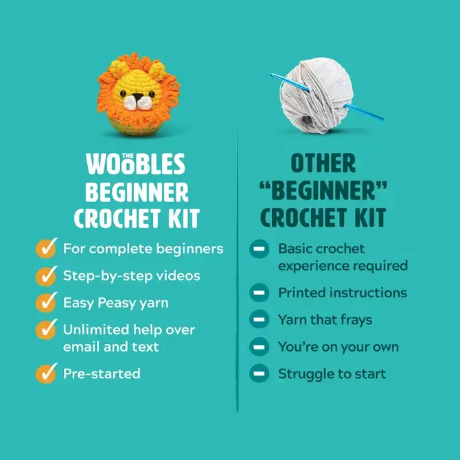 Bacon the Pig Beginner Crochet Kit - Image 6