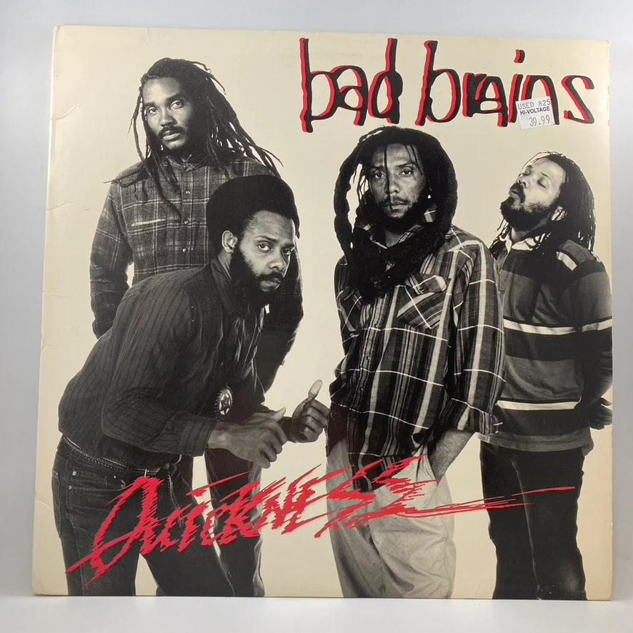 Bad Brains – Quickness LP USED Vinyl VG+/VG+