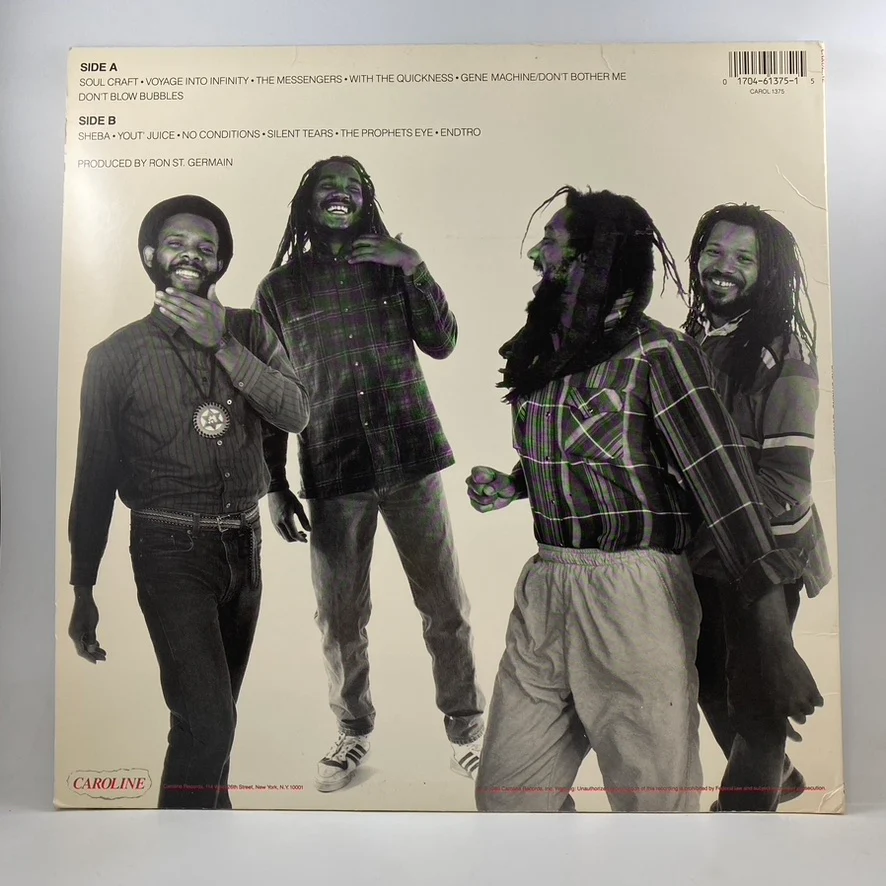 Bad Brains – Quickness LP USED Vinyl VG+/VG+ - Image 2