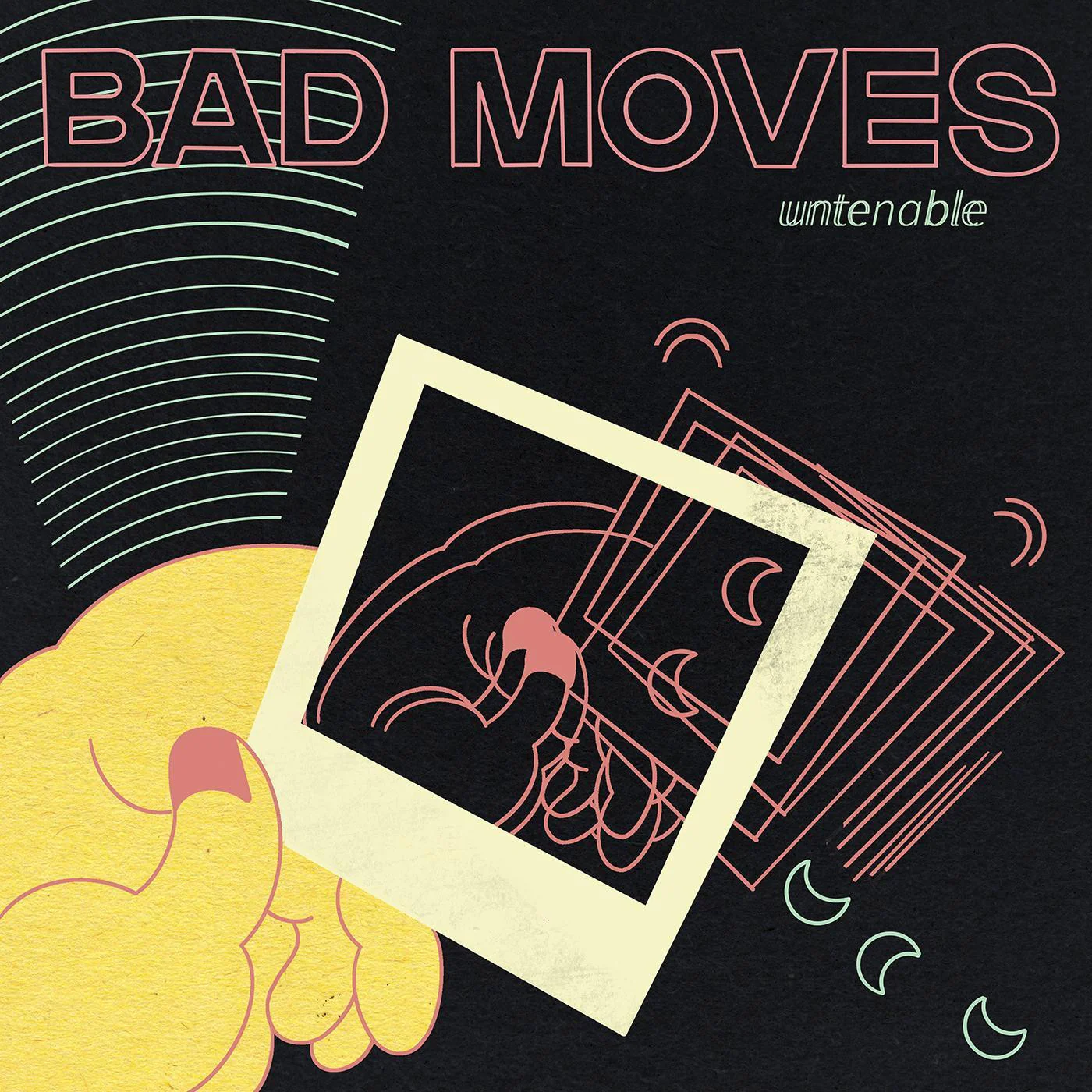 Bad Moves - Untenable LP NEW