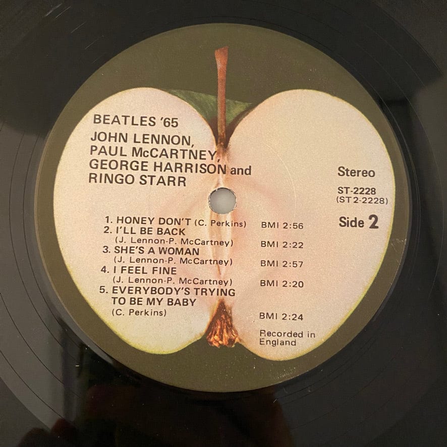 Beatles – Beatles '65 LP USED NM/VG++ 1971 US Pressing - Image 5