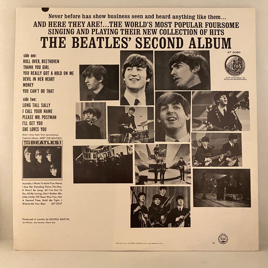 Beatles – The Beatles' Second Album LP USED NM/VG++ 1971 US Pressing - Image 2