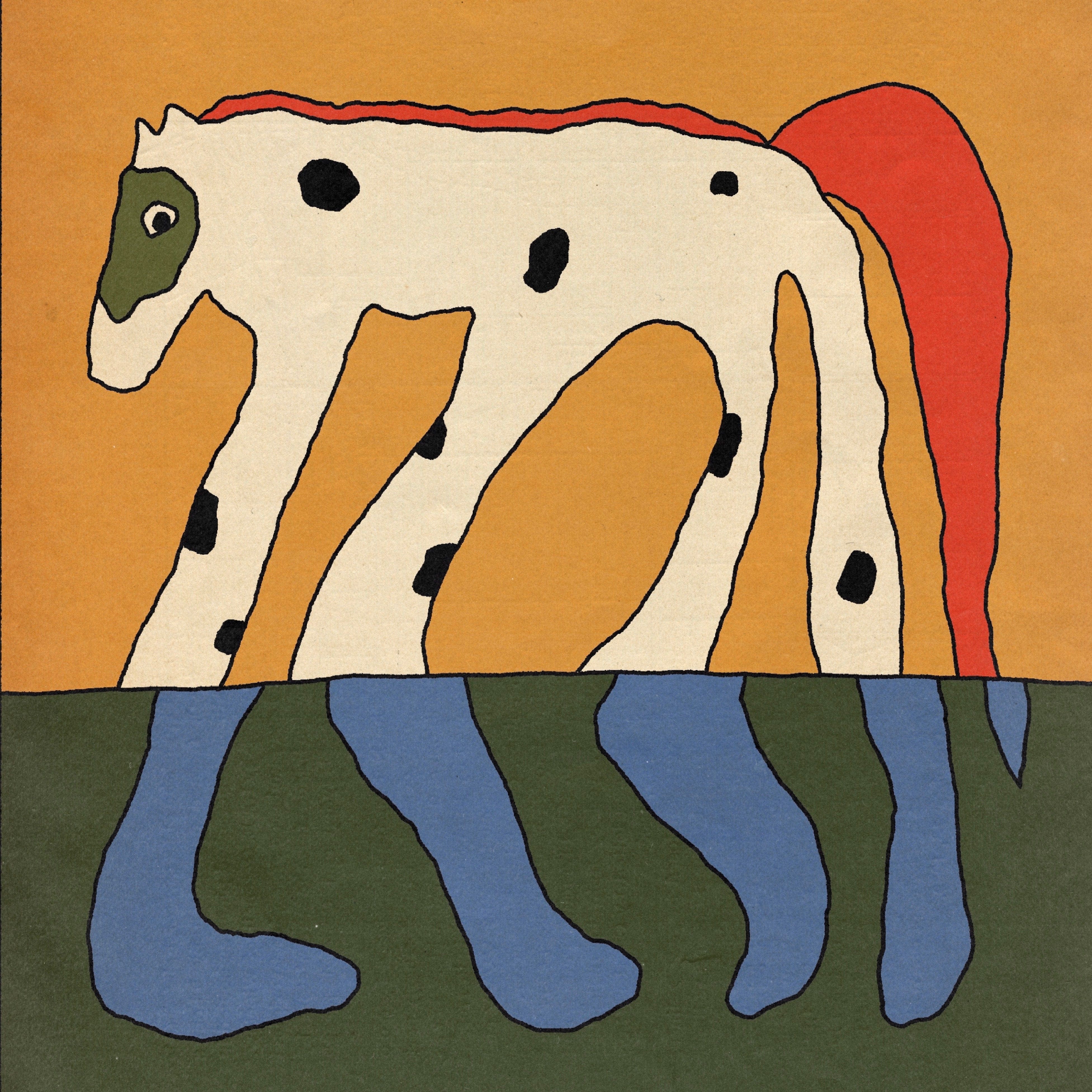 Being Dead - When Horses Would Run LP NEW Colored Vinyl