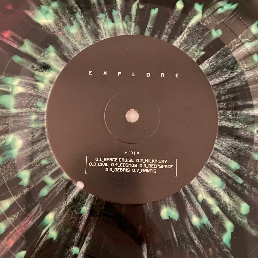 Ben Prunty – FTL: Faster Than Light Original Soundtrack 2LP USED NM/NM Red & Black w/ Splatter - Image 3