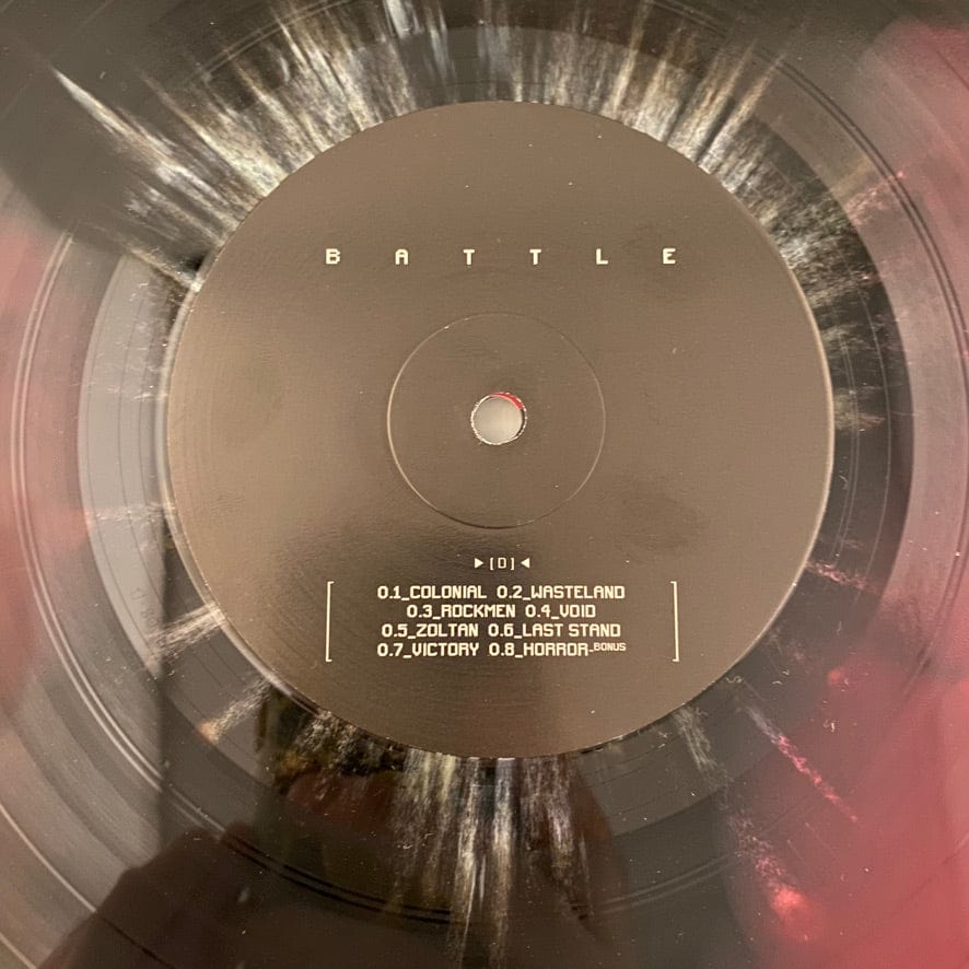 Ben Prunty – FTL: Faster Than Light Original Soundtrack 2LP USED NM/NM Red & Black w/ Splatter - Image 6