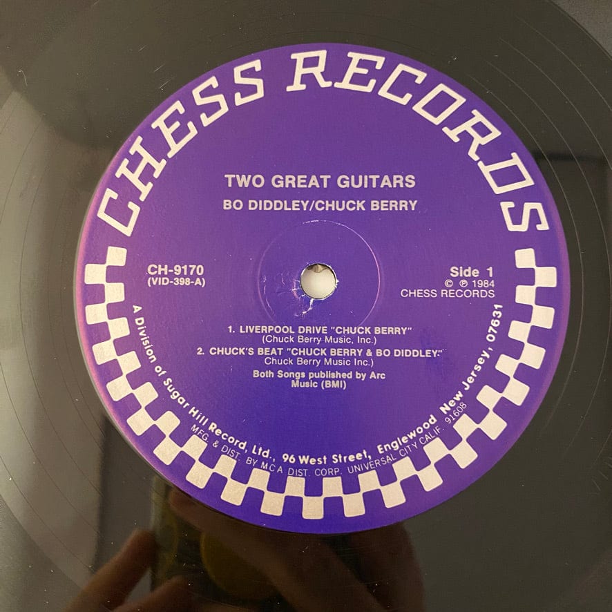 Bo Diddley / Chuck Berry – Two Great Guitars LP USED VG++/NM - Image 3