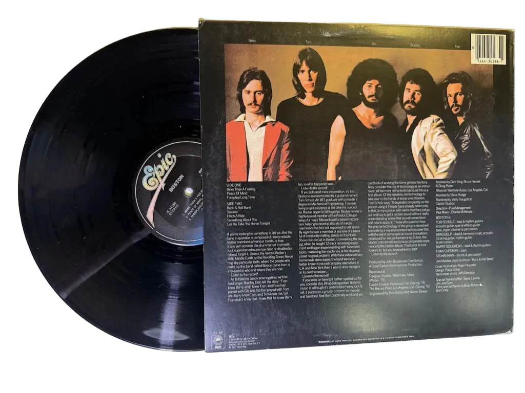 Boston – Boston LP USED Vinyl VG++/VG+ - Image 2