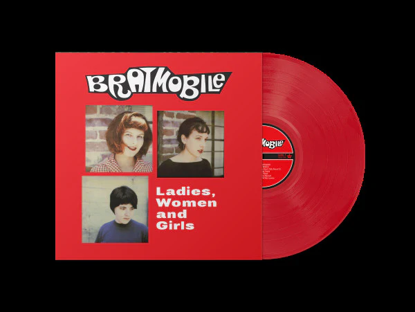 Bratmobile - Ladies, Women and Girls LP NEW RED VINYL