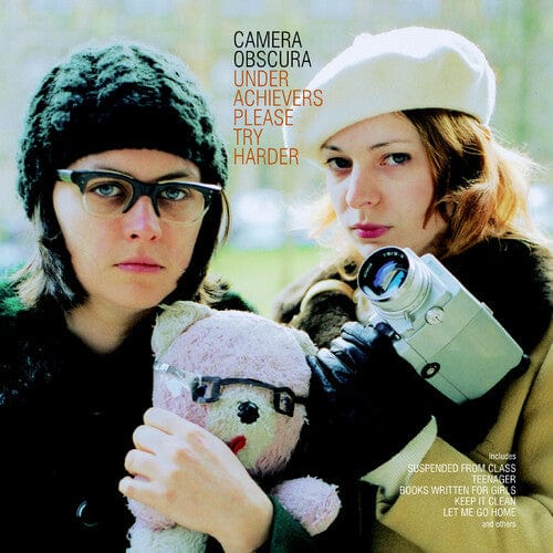 Camera Obscura - Underachievers Please Try Harder LP NEW ORANGE VINYL