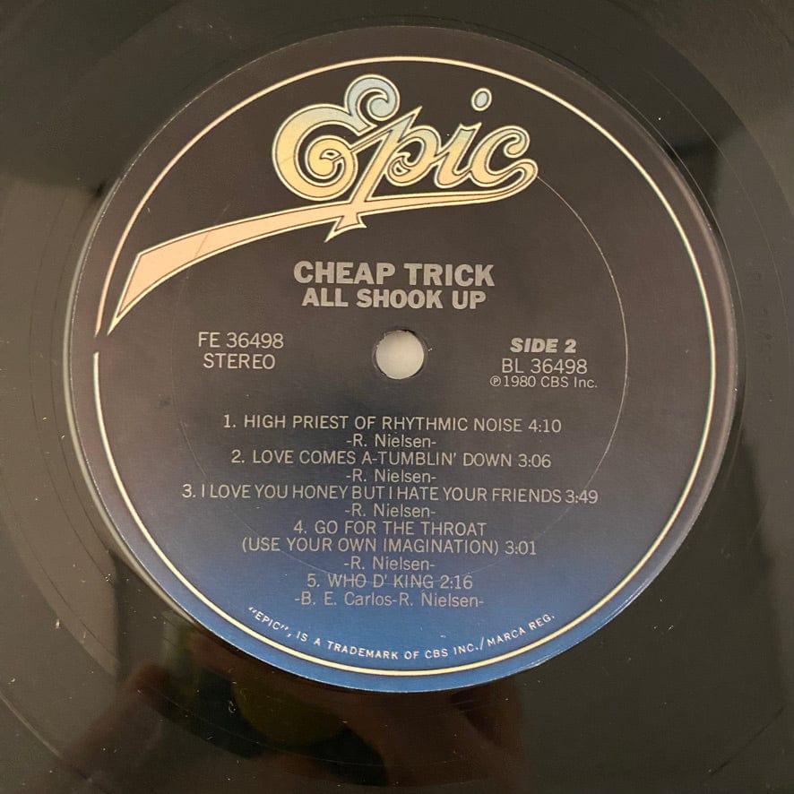 Cheap Trick – All Shook Up LP USED VG++/VG++ - Image 3