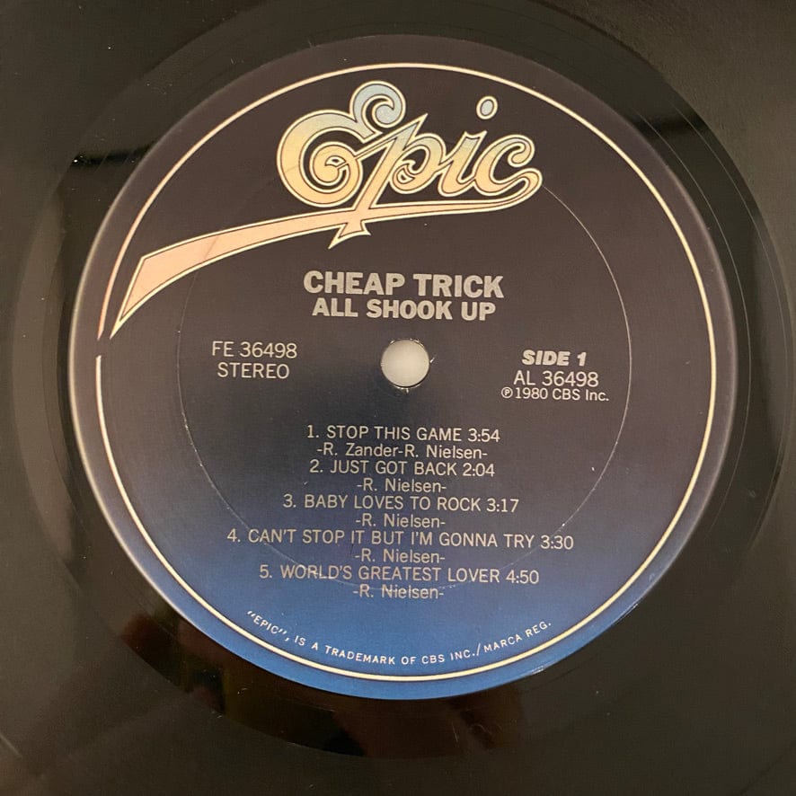 Cheap Trick – All Shook Up LP USED VG++/VG++ - Image 4