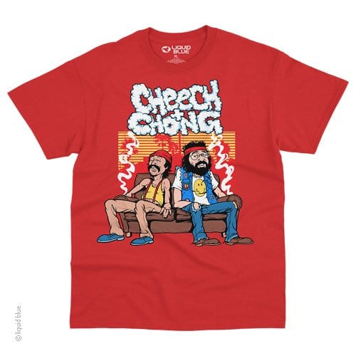Cheech & Chong Couch Locked SHIRT NEW