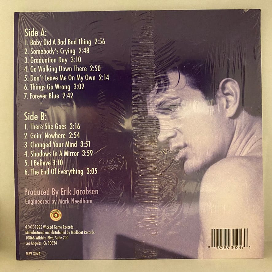 Chris Isaak – Forever Blue LP USED VG++/NM 2015 Blue Vinyl 180 Gram - Image 2