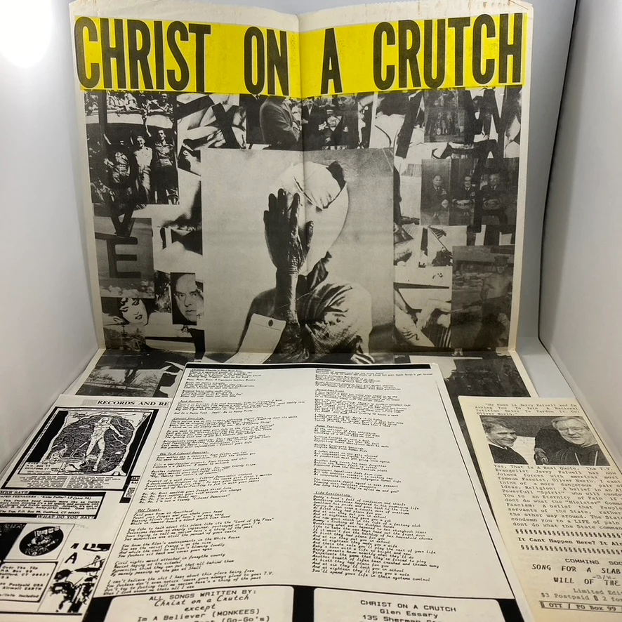 Christ On A Crutch – Spread Your Filth LP USED Vinyl VG/VG - Image 3