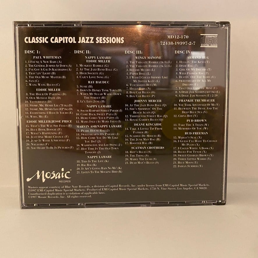 Classic Capitol Jazz Sessions 11CD USED NM/VG+ MISSING DISC 8 - Image 8