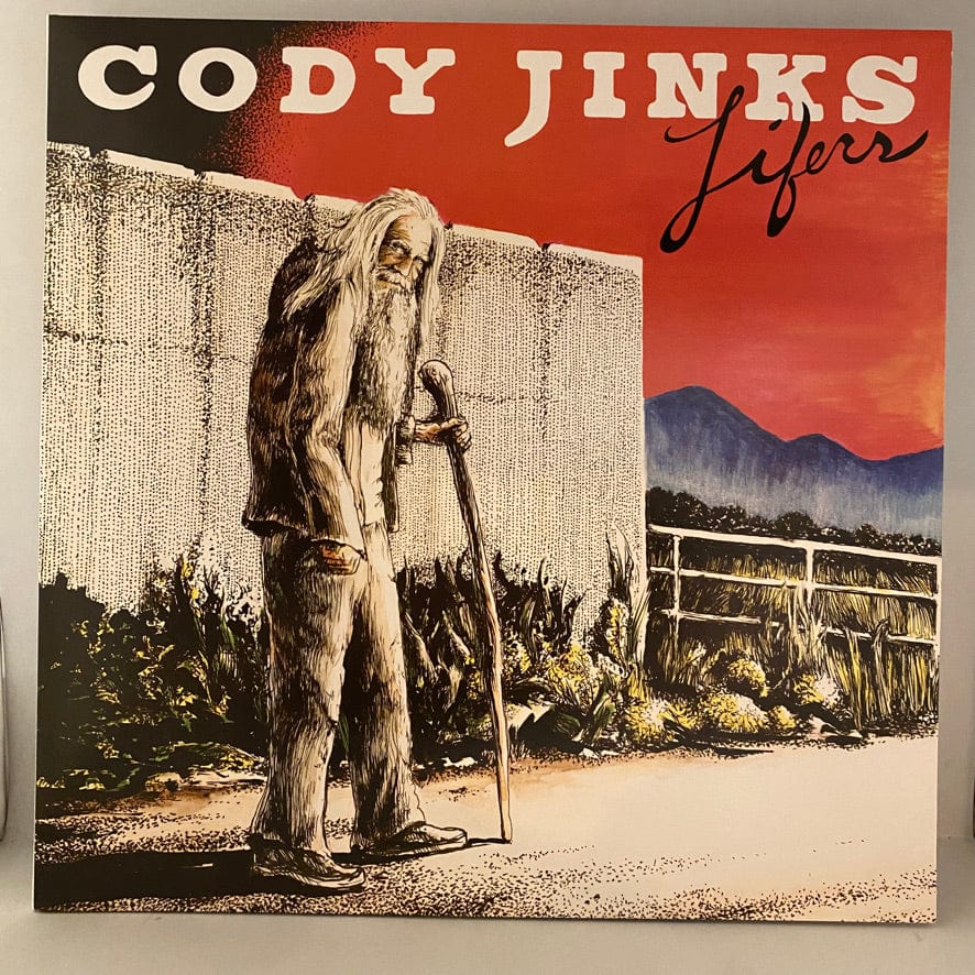 Cody Jinks – Lifers LP USED NM/NM Numbered Yellow w/ Red Splatter Vinyl