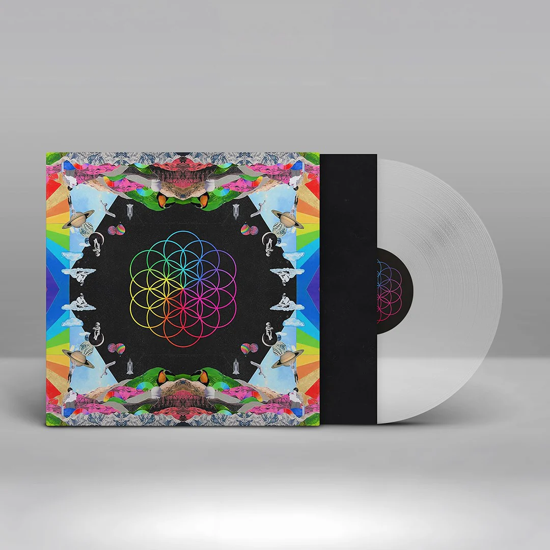 Coldplay - A Head Full of Dreams LP NEW CLEAR VINYL