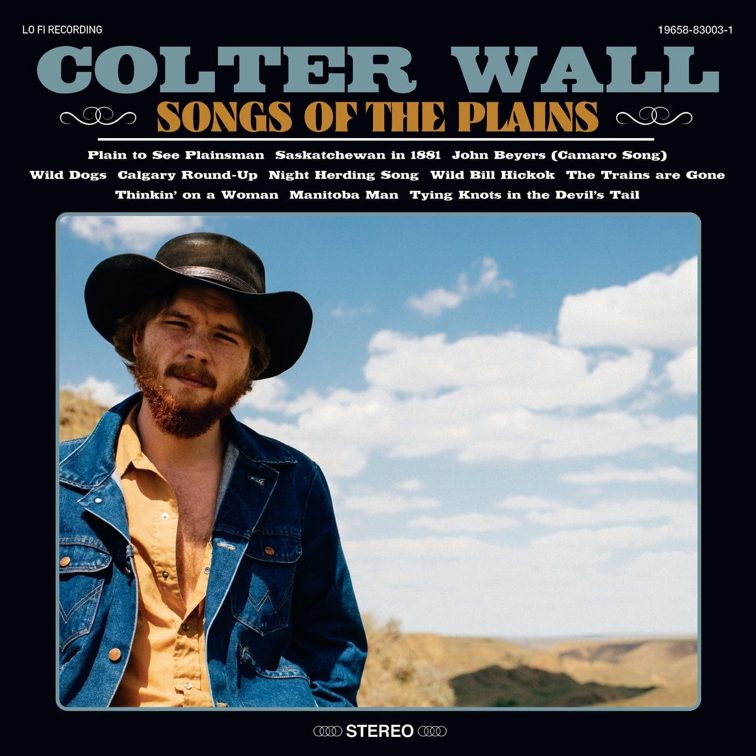 Colter Wall - Songs Of The Plains LP NEW RED VINYL