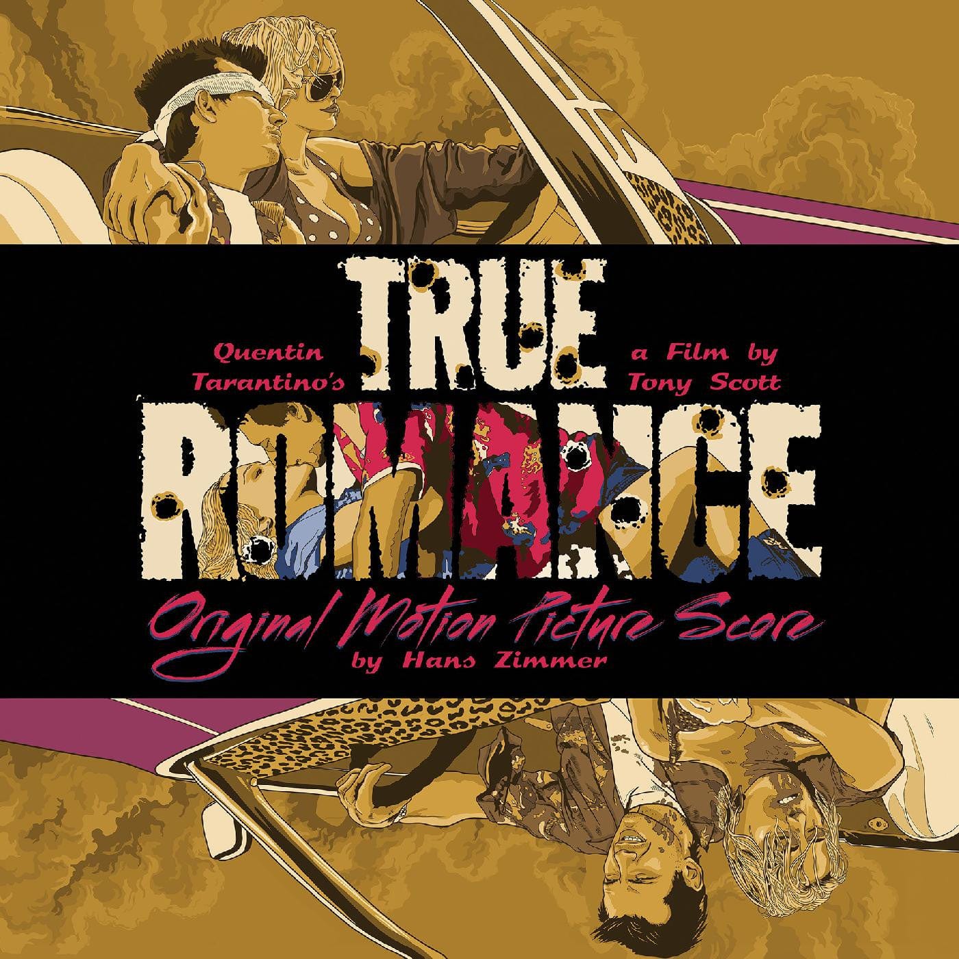 True Romance: Original Motion Picture Score 2LP NEW Colored Vinyl