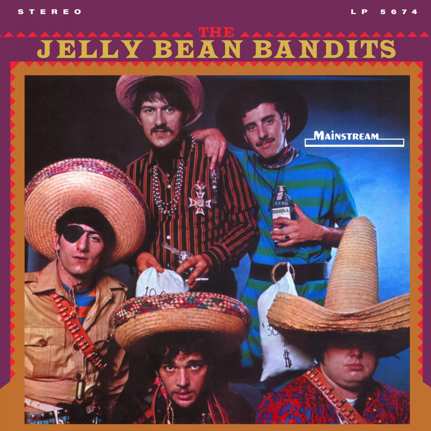 Jellybean Bandits - Self Titled LP NEW Colored Vinyl