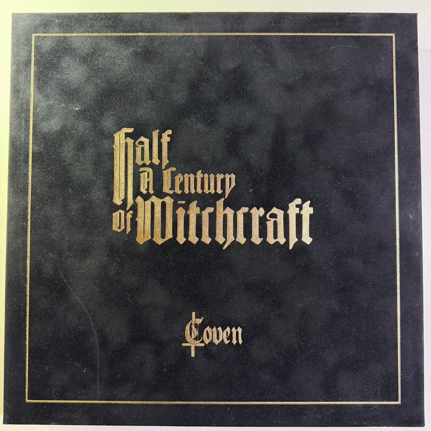 Coven – Half A Century Of Witchcraft LP USED Vinyl Box Set VG+/VG++