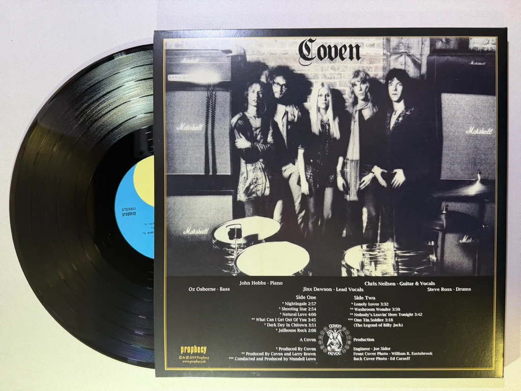 Coven – Half A Century Of Witchcraft LP USED Vinyl Box Set VG+/VG++ - Image 9