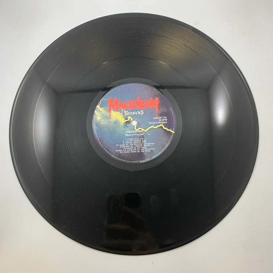 Crossfire – Sharpshooter LP USED Vinyl VG+/VG - Image 3