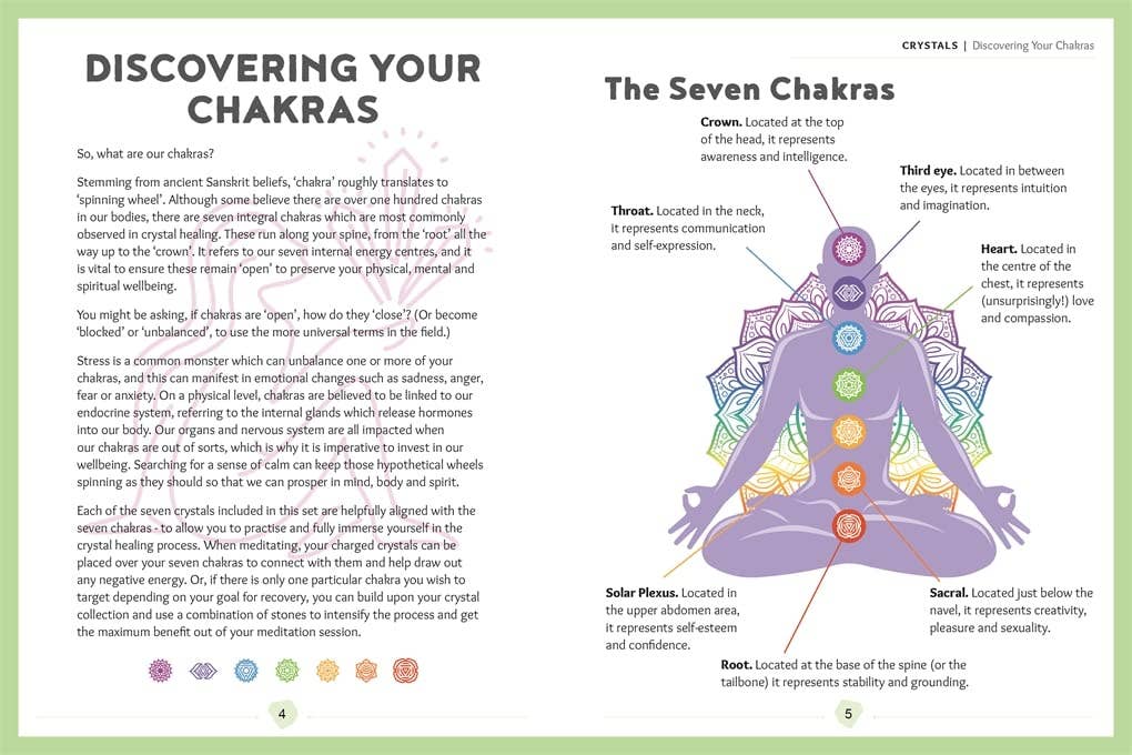 Crystals: Chakra Healing Crystals Set and Guidebook - Image 3