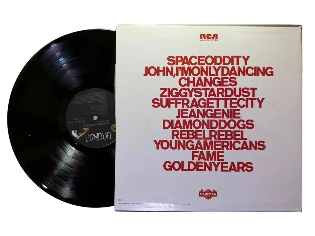 David Bowie – ChangesOneBowie LP USED Vinyl VG+/VG+ - Image 2