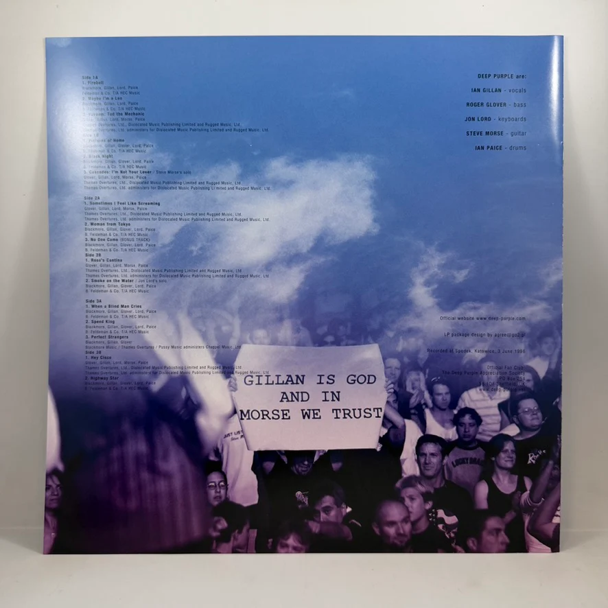 Deep Purple – Live Encounters... LP USED Vinyl NM/NM Color Vinyl - Image 4