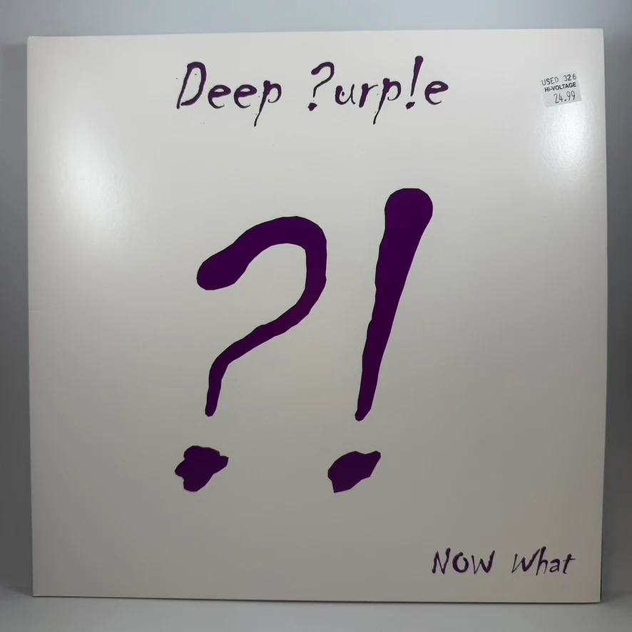 Deep ?urp!e – Now What?! LP USED Vinyl VG+/NM