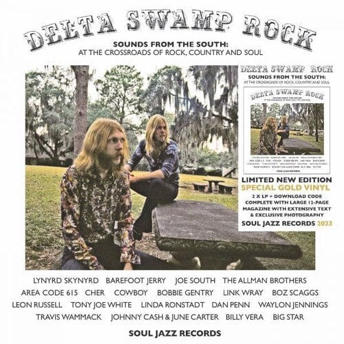 Delta Swamp Rock - Sounds From The South: At The Crossroads Of Rock Country And Soul 2LP NEW Indie Exclusive