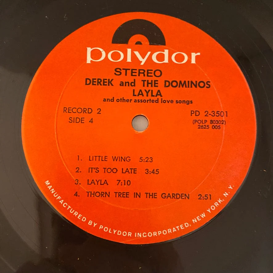 Derek & The Dominos – Layla And Other Assorted Love Songs 2LP USED VG++/VG+ 1974 Pressing - Image 7