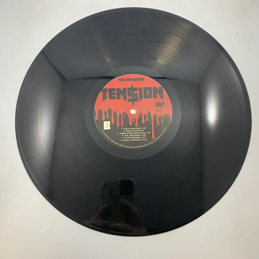 Die Antwoord – Ten$ion LP USED Vinyl VG/VG - Image 5