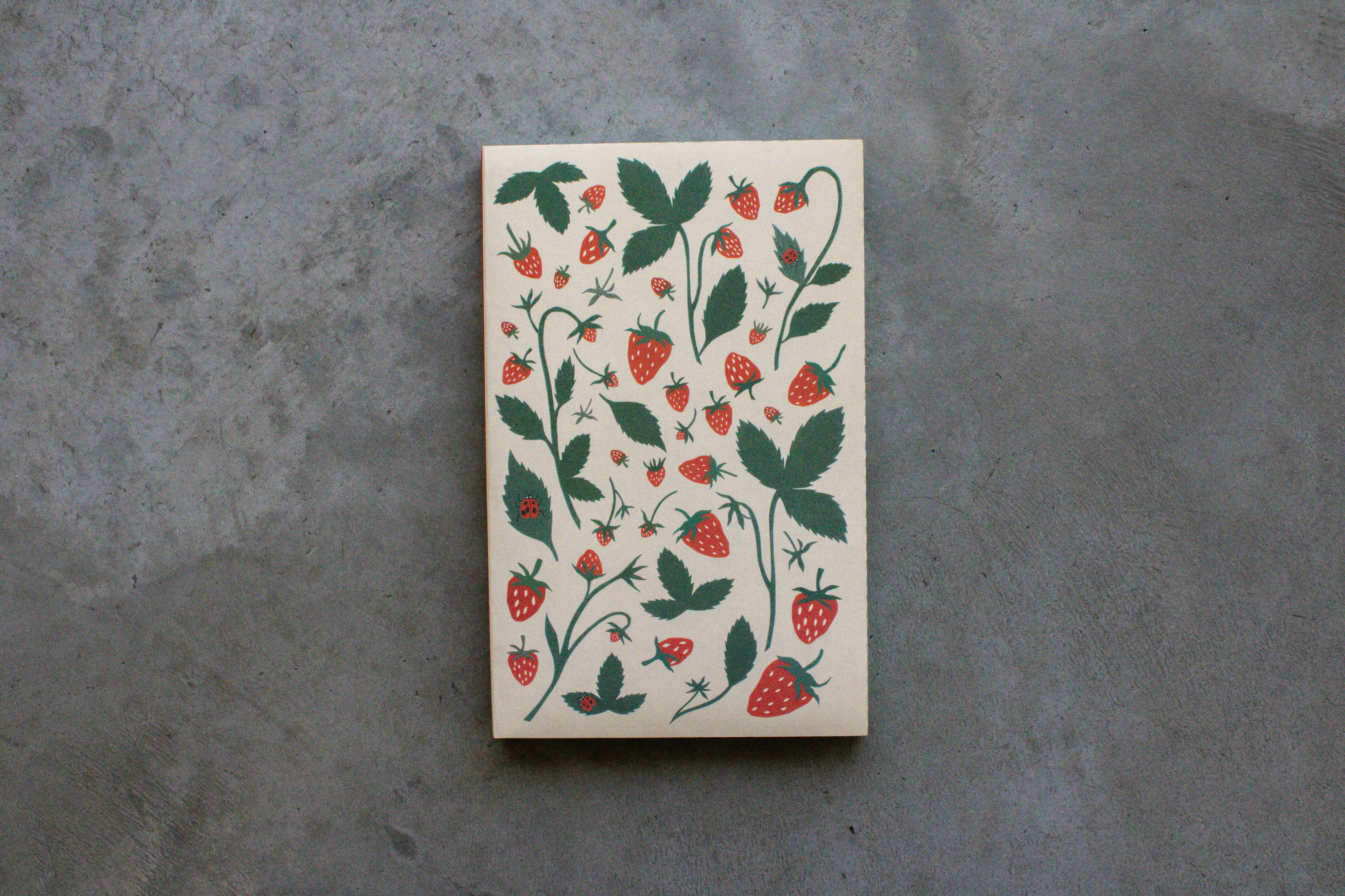 Elana's Berries Oversized Layflat Notebook - Printed Edge - Image 2